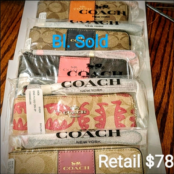 Coach Handbags - Coach -Wristlets (4 avail)